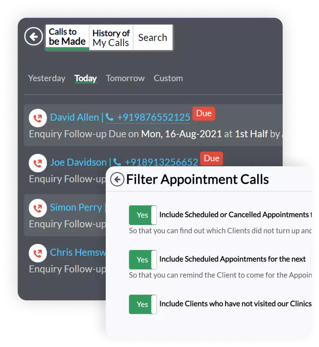 clinic management software feature