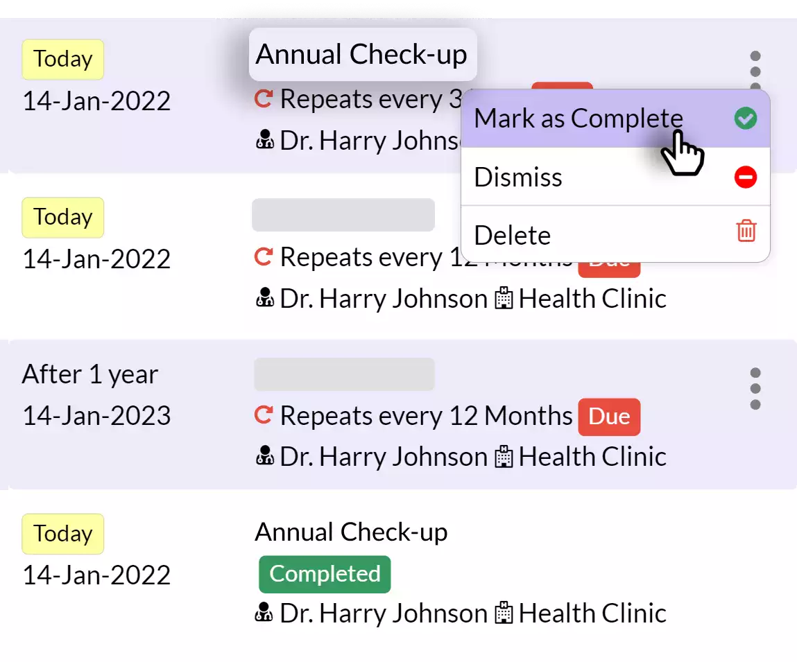 clinic management software feature