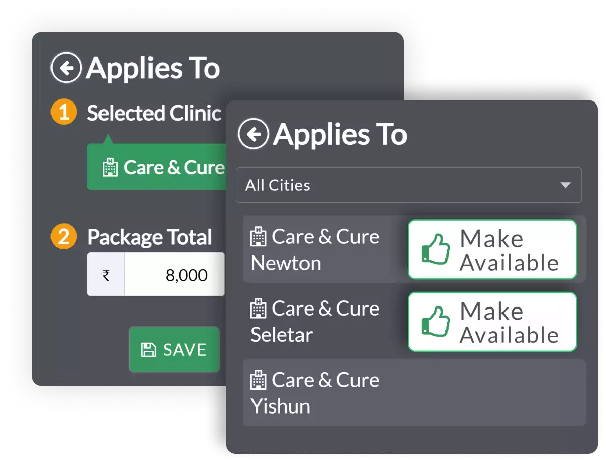 clinic management software feature