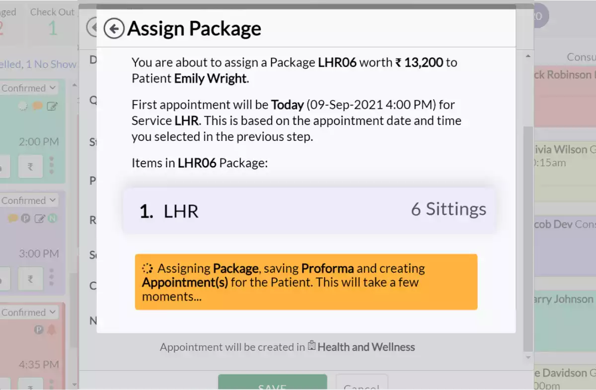 clinic management software feature