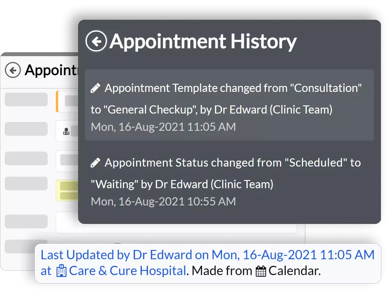 clinic management software feature