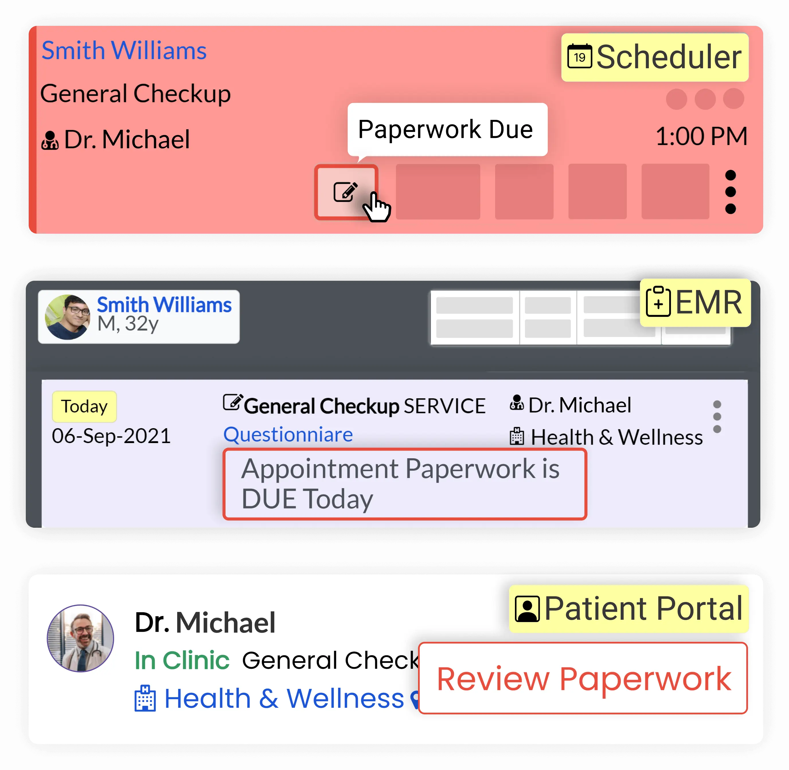 clinic management software feature