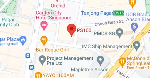 singapore map location