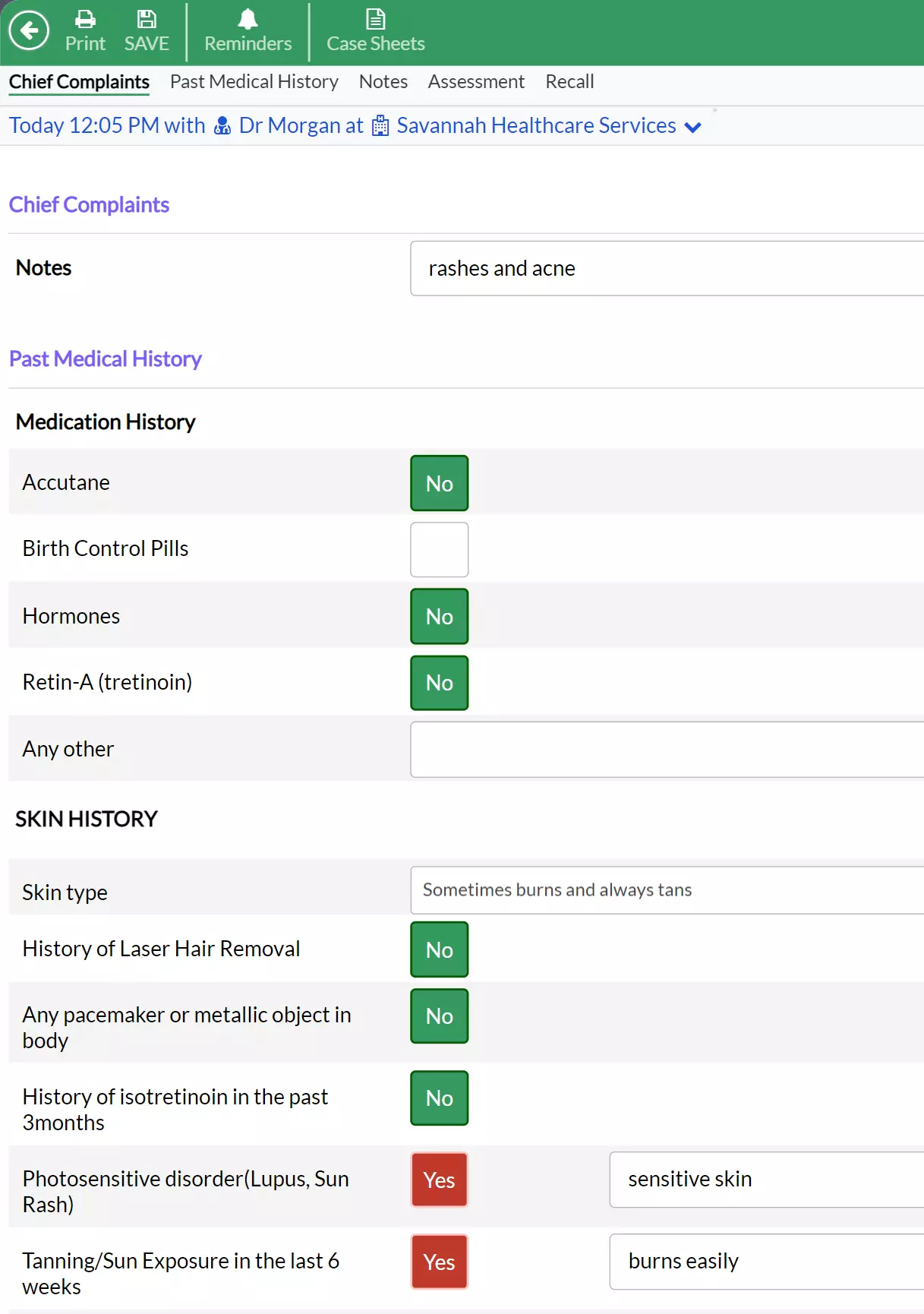 clinic management software feature